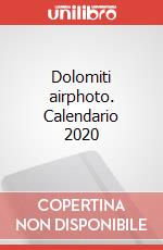 Dolomiti airphoto. Calendario 2020 articolo cartoleria