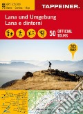 3D Wanderkarte Lana und Umgebung-Cartina escursionistica 3D Lana e dintorni art vari a