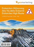Alta via delle Dolomiti 2. Cartina escursionistica 1:25.000. Con panoramiche 3D. Ediz. italiana, inglese e tedesca art vari a