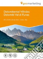 Dolomiti Val di Funes. Carta escursionistica 1:25.000. Ediz. italiana, inglese e tedesca articolo cartoleria