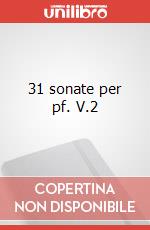 31 sonate per pf. V.2 articolo cartoleria di Cimarosa Domenico