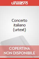 Concerto italiano (urtext) art vari a