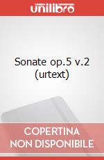 Sonate op.5 v.2 (urtext) art vari a