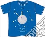 Piccolo Principe. Pianeta luminoso (t-shirt bambino manica corta; tg. XXS; colore blu) articolo cartoleria