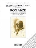 Romanze su testi italiani (1866-1916) art vari a