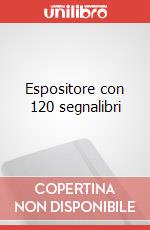 Espositore con 120 segnalibri art vari a