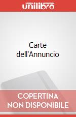 Carte dell'Annuncio art vari a