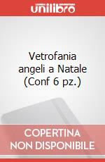 Vetrofania angeli a Natale (Conf 6 pz.) art vari a