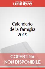 Calendario della famiglia 2019 articolo cartoleria