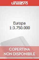 Europa 1:3.750.000 articolo cartoleria