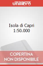 Isola di Capri 1:50.000 articolo cartoleria