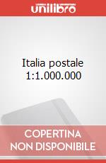Italia postale 1:1.000.000 articolo cartoleria