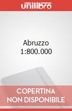 Abruzzo 1:800.000 articolo cartoleria