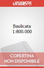 Basilicata 1:800.000 articolo cartoleria