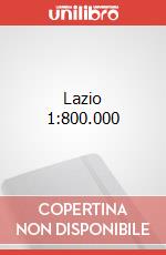 Lazio 1:800.000 articolo cartoleria