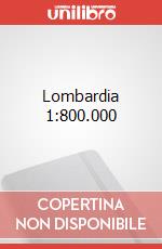 Lombardia 1:800.000 articolo cartoleria