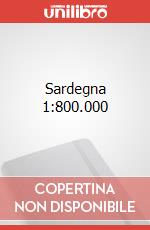 Sardegna 1:800.000 articolo cartoleria
