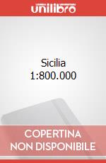 Sicilia 1:800.000 articolo cartoleria