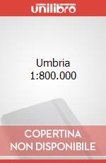 Umbria 1:800.000 articolo cartoleria