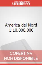 America del Nord 1:10.000.000 art vari a