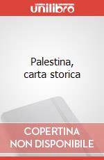 Palestina, carta storica art vari a
