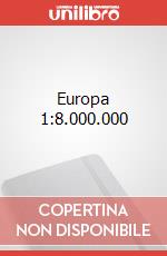 Europa 1:8.000.000 art vari a