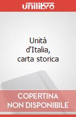 Unità d'Italia, carta storica art vari a