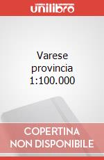 Varese provincia 1:100.000 articolo cartoleria