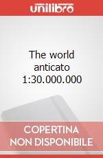 The world anticato 1:30.000.000 articolo cartoleria
