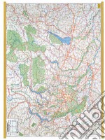 Lombardia. Carta geografica amministrativa stradale (carta murale plastificata)