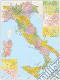 Italia amministrativa postale. Carta geografica amministrativa stradale postale art vari a