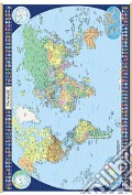 Mondo 70x50. Carta geografica amministrativa (carta murale plastificata) art vari a