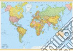 Mondo 100x140. Carta geografica amministrativa (carta murale plastificata) articolo cartoleria