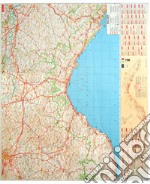 Liguria. Carta geografica stradale (carta murale plastificata) articolo cartoleria