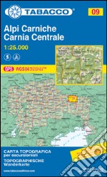 Alpi Carniche. Carnia centrale 1:25.000 art vari a