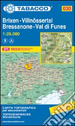 Bressanone. Val di Funes 1:25.000 articolo cartoleria