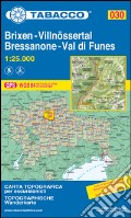 Bressanone. Val di Funes 1:25.000 articolo cartoleria