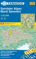 Monti Sarentini 1:25.000 art vari a