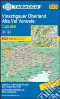 Altà val Venosta-Vinschgauer Oberland 1:25.000 articolo cartoleria