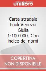 Carta stradale Friuli Venezia Giulia 1:100.000. Con indice dei nomi