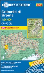 Dolomiti di Brenta 1:25.000 art vari a