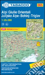 Alpi Giulie Orientali - Bohinj - Triglav 1:25.000 art vari a