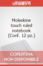 Moleskine touch ruled notebook (Conf. 12 pz.) articolo cartoleria di Moleskine