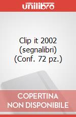 Clip it 2002 (segnalibri) (Conf. 72 pz.) articolo cartoleria di Moleskine