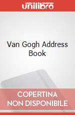Van Gogh Address Book articolo cartoleria