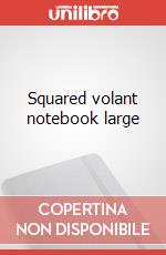 Squared volant notebook large articolo cartoleria
