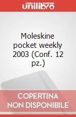 Moleskine pocket weekly 2003 (Conf. 12 pz.) articolo cartoleria di Moleskine