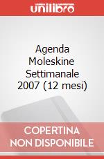 Agenda Moleskine Settimanale 2007 (12 mesi) articolo cartoleria