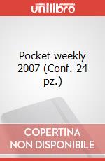 Pocket weekly 2007 (Conf. 24 pz.) articolo cartoleria di Moleskine