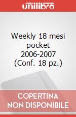 Weekly 18 mesi pocket 2006-2007 (Conf. 18 pz.) articolo cartoleria di Moleskine